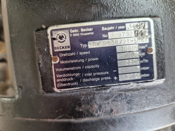 Becker Blower