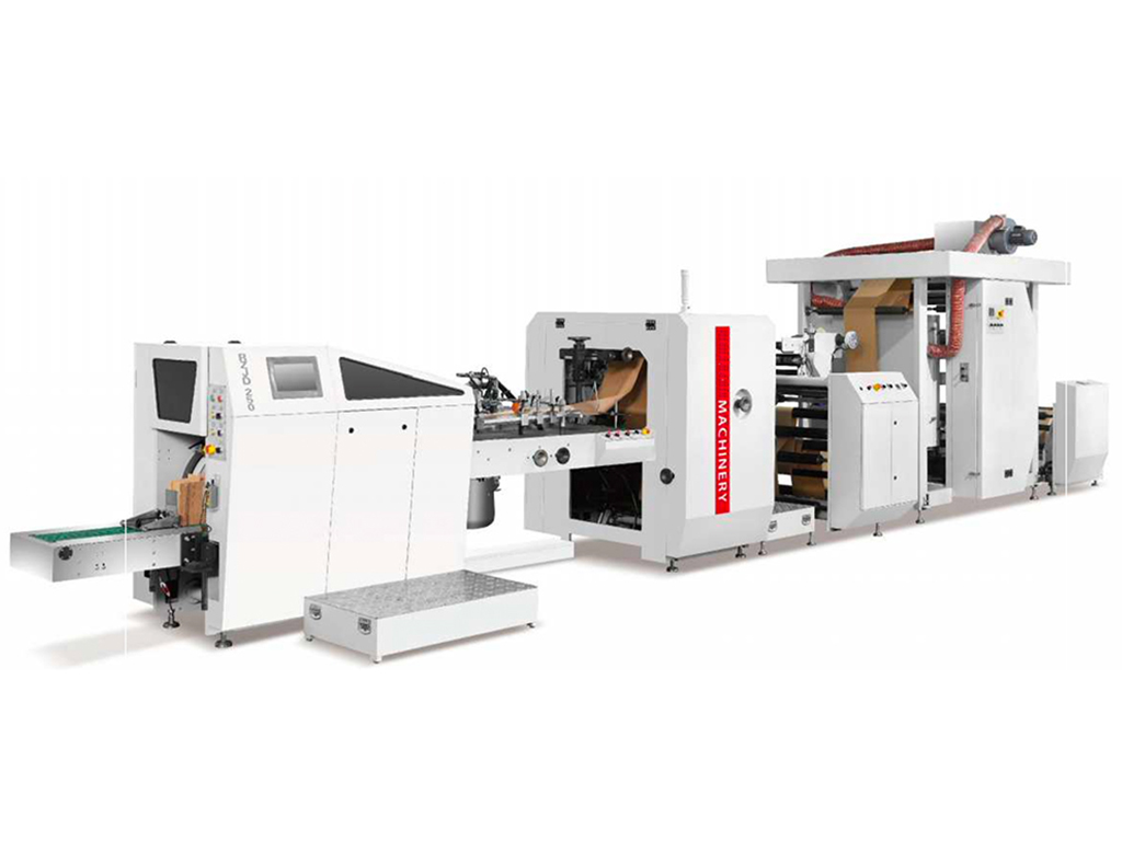 Roll Fed Paper Bag Making Machine - 25+ Years Manufacturing